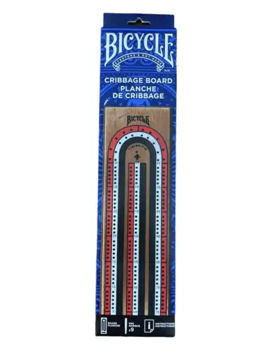 Bicycle 3 track cribbage board