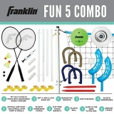 Franklin Sports Fun 5 Combo Outdoor Game Set
