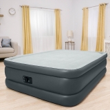 Intex Queen 22″ DuraBeam High Rise Air Mattress with Built-in Pump